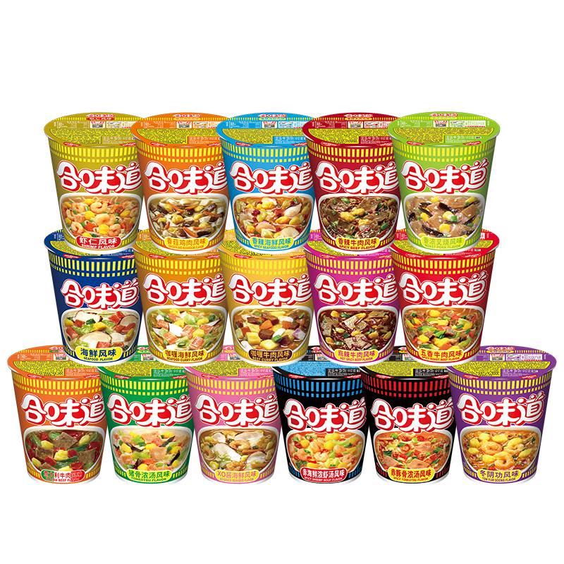 NISSIN/日清 合味道全系列14口味任选杯面 宵夜速食方便面泡面