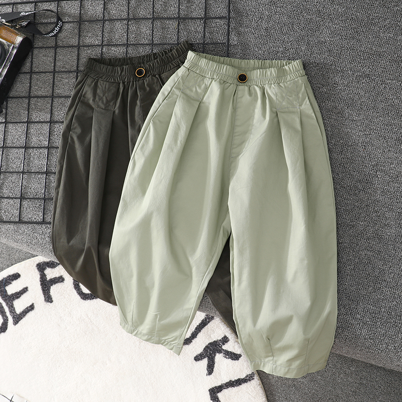 男童宽松直筒裤新款韩版休闲裤