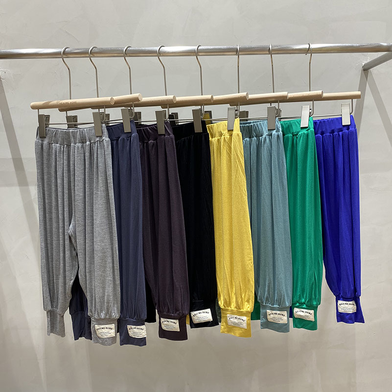 童装小鸡崽夏季超柔软束脚空调裤