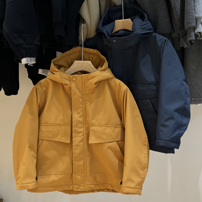 2025冬季新款大口袋工装棉衣