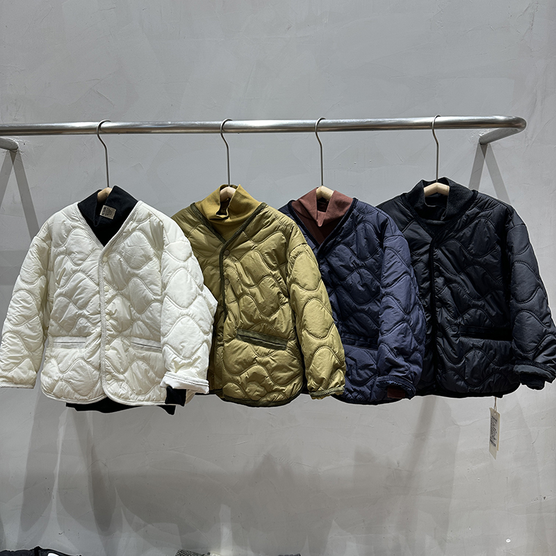 简历家夹棉冬季内胆儿童棉服外套