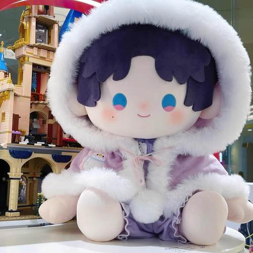 40cm可爱斗篷坐姿棉花娃娃