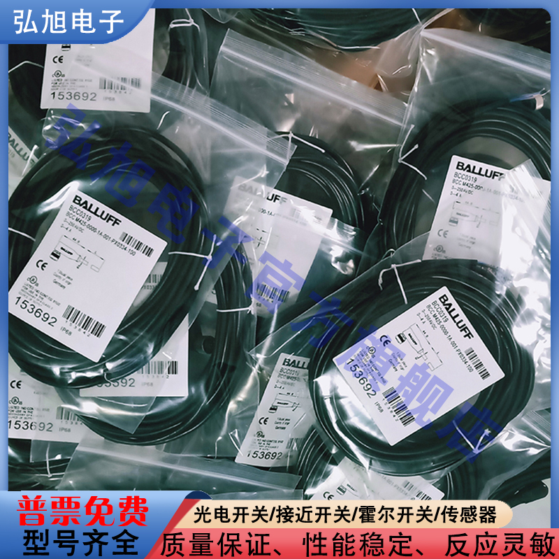 BCC0996 BCC M418-0000-1A-046-PS0825-100  M12直头延长线