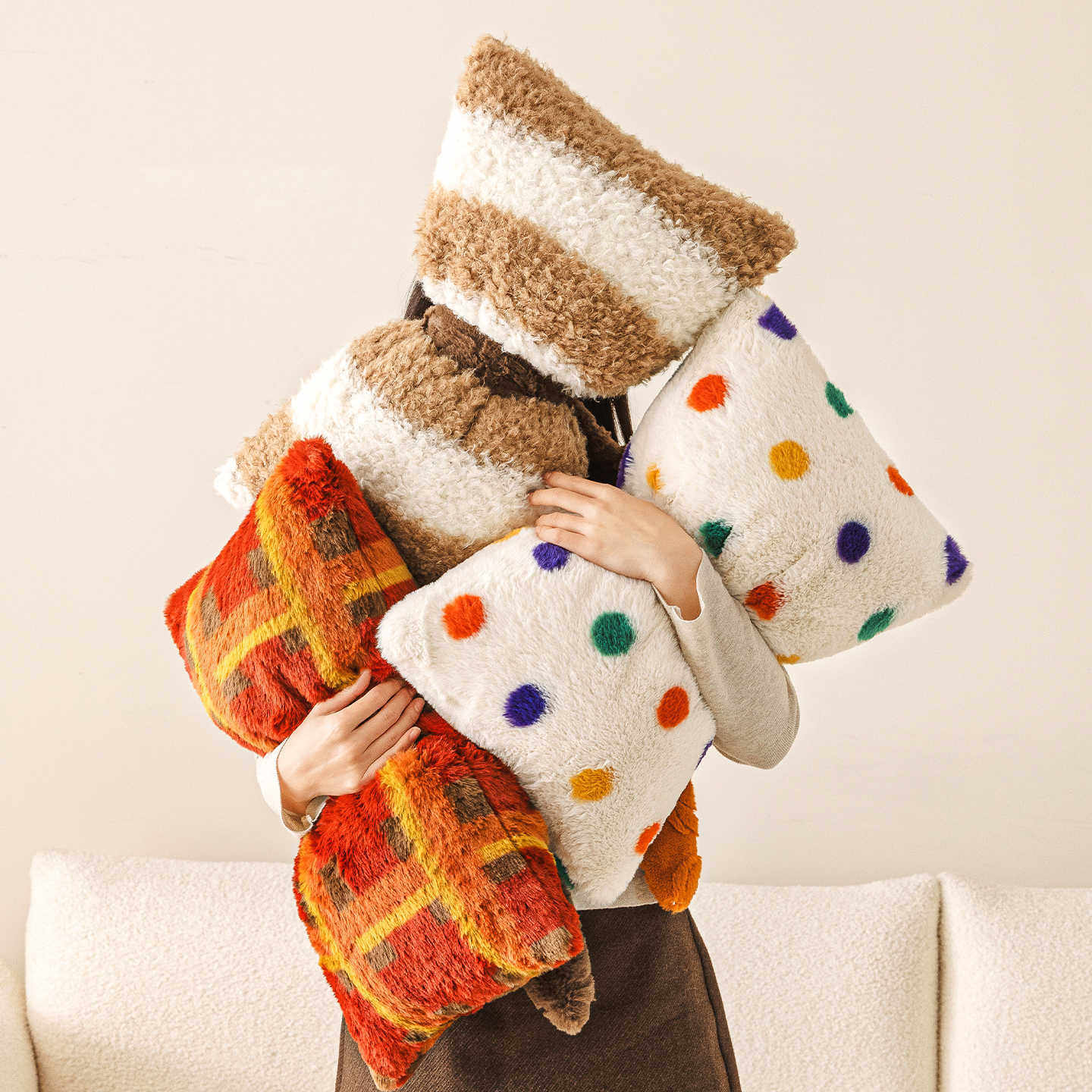 新款轻奢沙发客厅靠枕靠背垫车用高级感枕套卧室床头抱枕腰枕含芯,居家布艺,靠垫/抱枕,淘宝优惠券,粉丝福利购,淘宝优惠卷