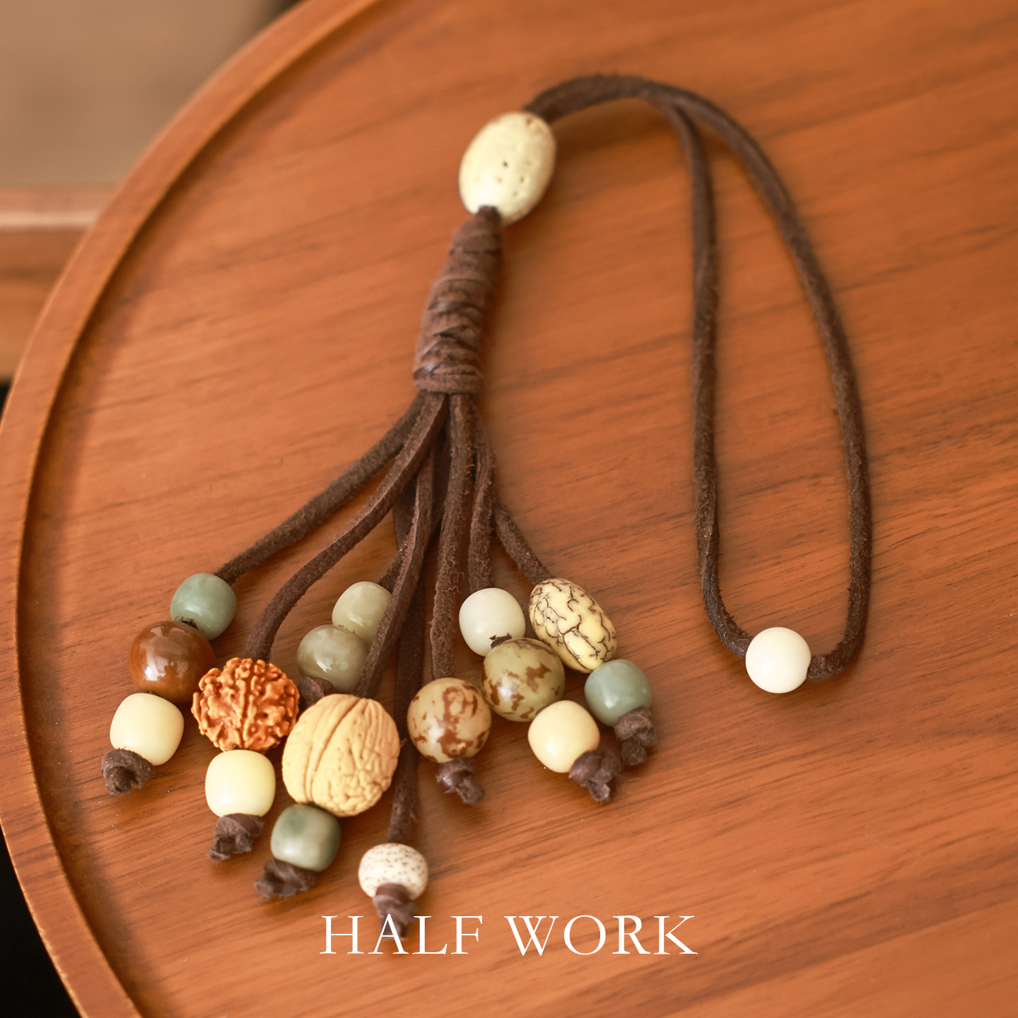 天然菩提子包挂件手工复古挂饰