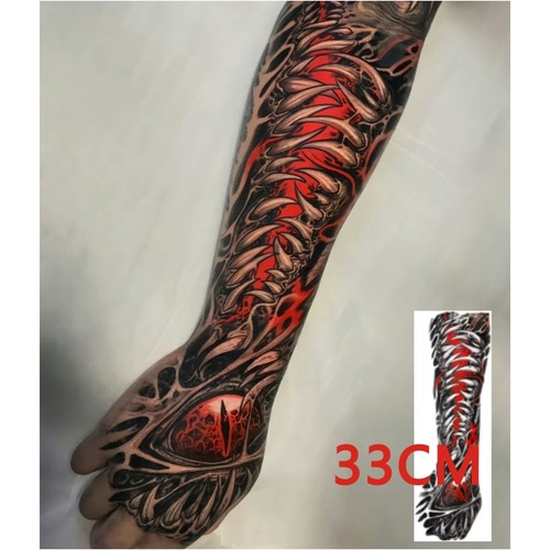 sasi孙敏捷同款破坏兽纹身贴寄生