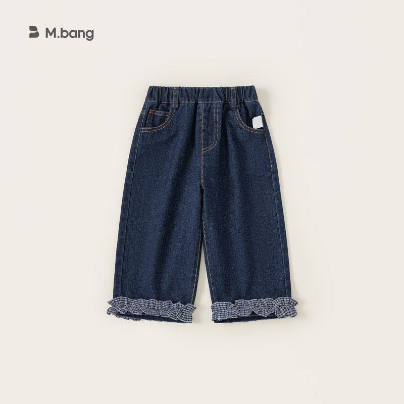 小一家童装新款时尚秋装儿童长裤中小童裤子简约直筒裤女童牛仔裤,童装/婴儿装/亲子装,儿童牛仔裤,淘宝优惠券,粉丝福利购,淘宝优惠卷