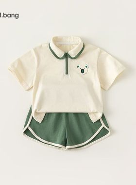 男夏套装薄款童装新款XT83087童时尚童装儿童服装套装