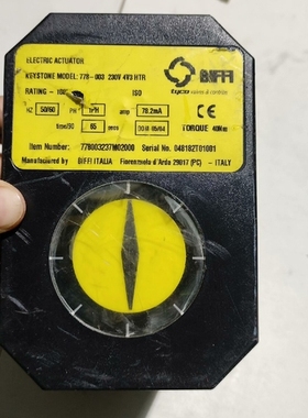 意大利比费BIFFI电动执行器 718-003，好像是没有用 议价