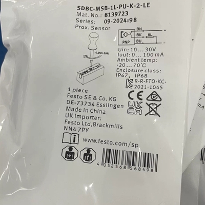 费斯托FESTO 8139723 接近开关 SDBC- 议价