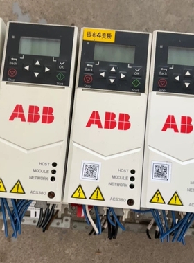 ABB变频器ACS380-040S-05A6-4，功能完好。 议价