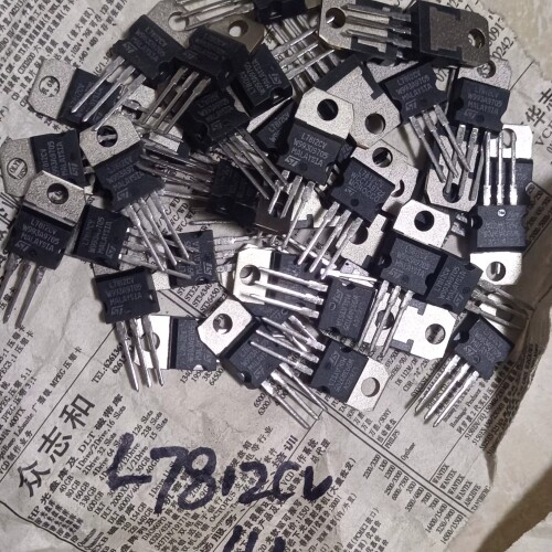 三端稳压三极管L7812CV的41只，KA7812的36只， 议价