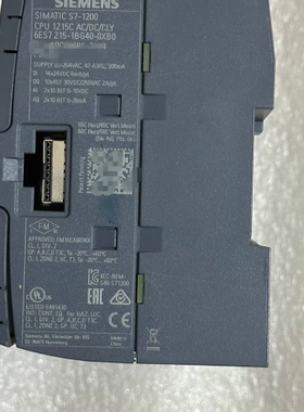6ES7 215-1BG40 0XB0橙色不错功能完好 议价