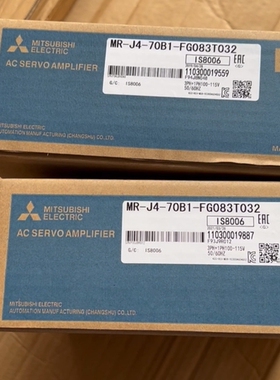 低压伺服MR-J4-70B1-FH083T032伺服驱动 议价