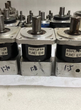 80PLF8K行星齿轮减速机，减速比1:5一台，1:8一台， 议价