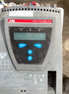 ABB软启动器，两台，型号PST72-600-70 PST 议价