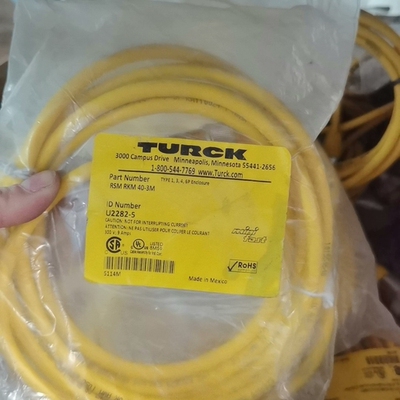 图尔克7/8电源线RSM RKM 40-3M U2282-5 议价