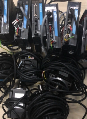 汇川伺服电机SV660CS5R5I，0.75kw 配线，成色 议价