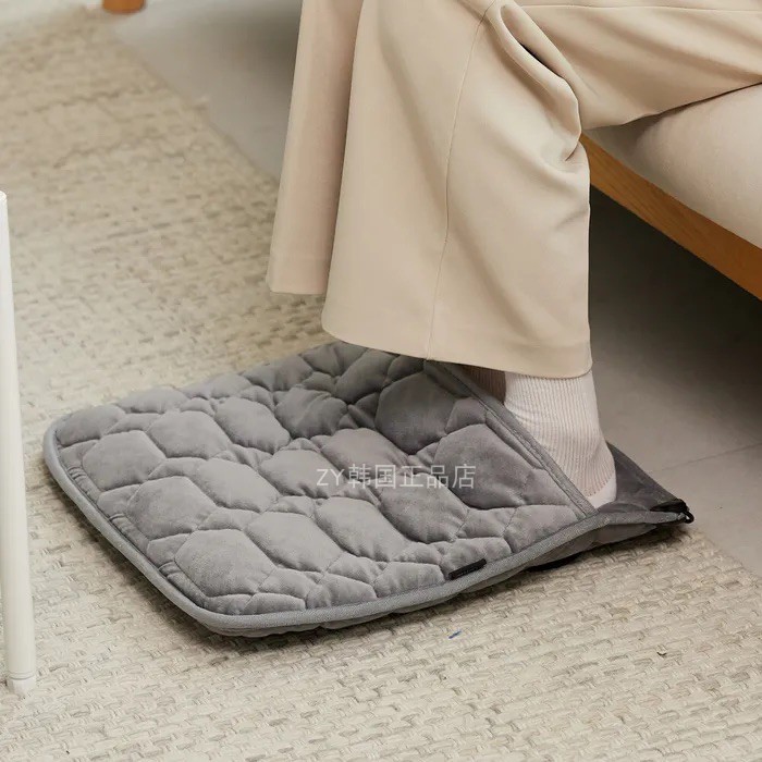 韩国代购进口USB加热坐垫办公室取暖神器脚垫发热保暖电热毯冬季