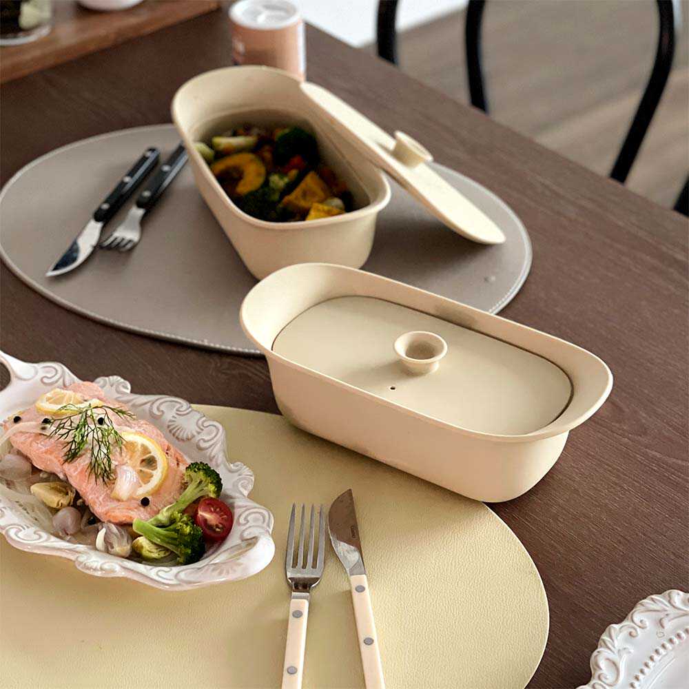 韩国代购进口微波炉加热蒸笼食品级家用容器器皿蒸屉蒸盒蒸格饭盒