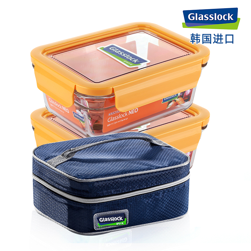 glasslock耐热钢化玻璃保鲜盒