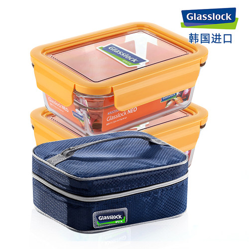 glasslock耐热钢化玻璃保鲜盒