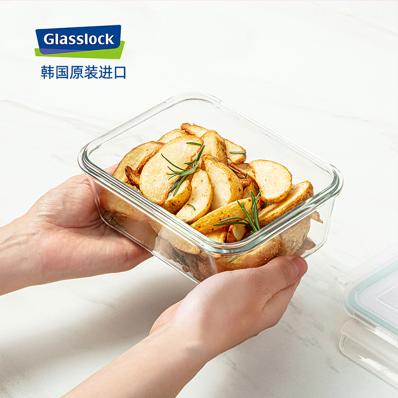 glasslock韩国进口ringtaper耐热钢化玻璃饭盒微烤两用玻璃保鲜盒 餐饮具 保鲜盒 原图主图