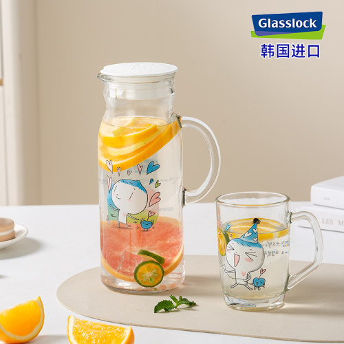 glasslock进口冷水壶玻璃