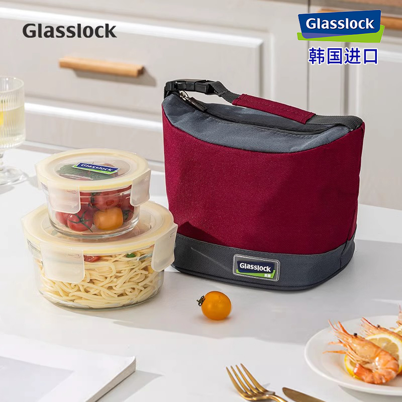 GLASSLOCK进口带饭保鲜盒2件套