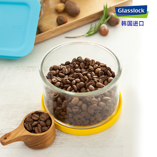 glasslock韩国进口玻璃零食罐