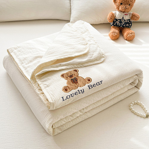 2026新款纯色夏凉被空调被可机洗