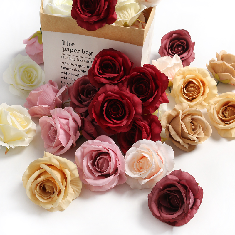 DIY手作配件假花婚庆花墙布置