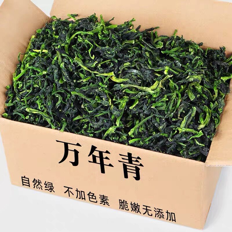 徽味情安徽黄山色泽嫩绿脱水菜心