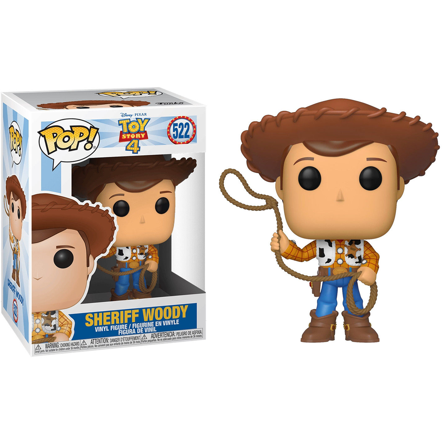 FUNKO玩具总动员胡迪警长手办