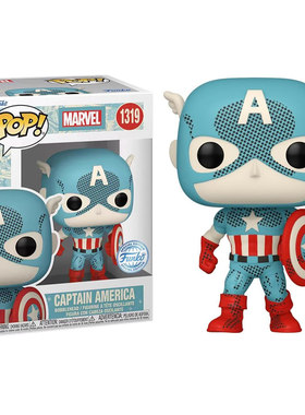 Funko POP漫威英雄复仇者联盟美国队长手办模型儿童玩具摆件礼物