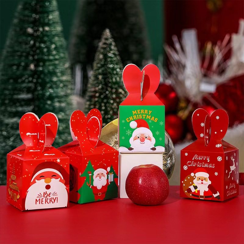 圣诞节礼品包装盒新年糖果礼物盒圣诞老人主题红色伴手礼盒,包装,年货礼品包装,淘宝优惠券,粉丝福利购,淘宝优惠卷