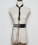 Ретро ремень, подходит с юбкой, свитер, костюм, утягивающий пояс на талию, коллекция 2023, премиум класс