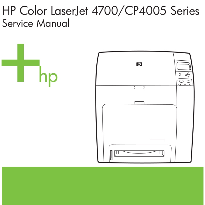 维修资料 惠普HP 4700/CP4005打印机拆机手册服务手册故障代码