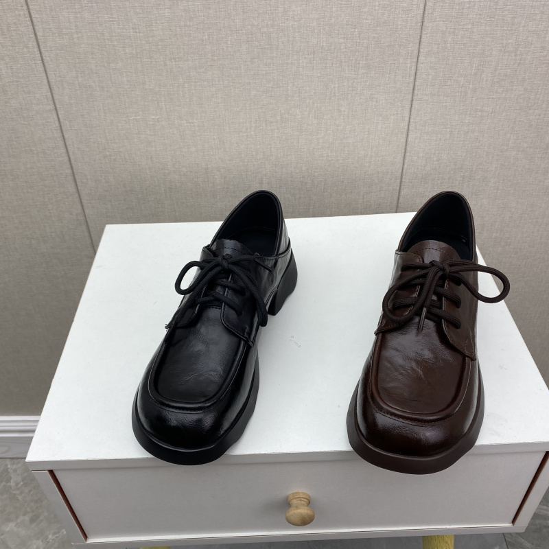 英伦风小皮鞋百搭舒适羊皮休闲