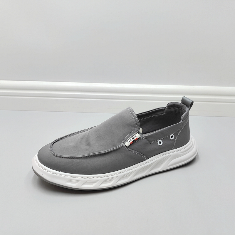 舒适套脚帆布鞋夏季透气休闲鞋