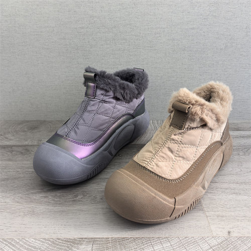 25冬季尾货处理新款短筒雪地靴