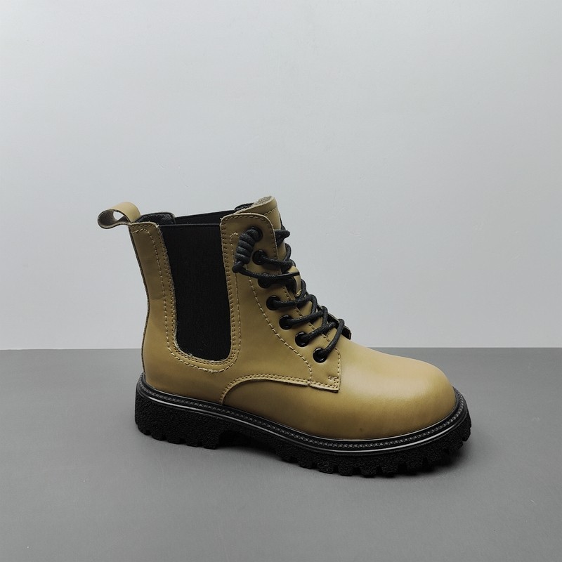 25尾货工厂断码处理女鞋短筒交叉绑带马丁靴牛二层皮一脚蹬35.39,女鞋,马丁靴,淘宝优惠券,粉丝福利购,淘宝优惠卷