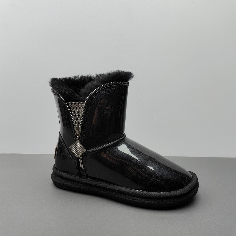 2025冬尾货处理新款真皮女棉靴防滑防水加绒短筒雪地靴保暖36.35,女鞋,时尚雪地靴,淘宝优惠券,粉丝福利购,淘宝优惠卷