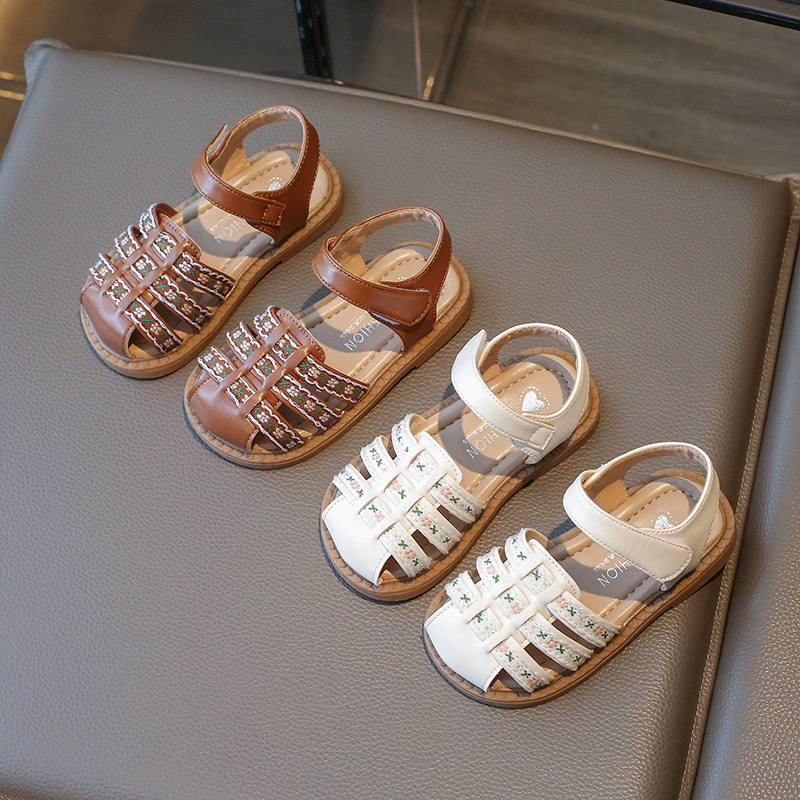 女童罗马凉鞋2025夏季新款儿童公主鞋包头软底女宝鞋子爆款沙滩鞋,童鞋/婴儿鞋/亲子鞋,凉鞋,淘宝优惠券,粉丝福利购,淘宝优惠卷