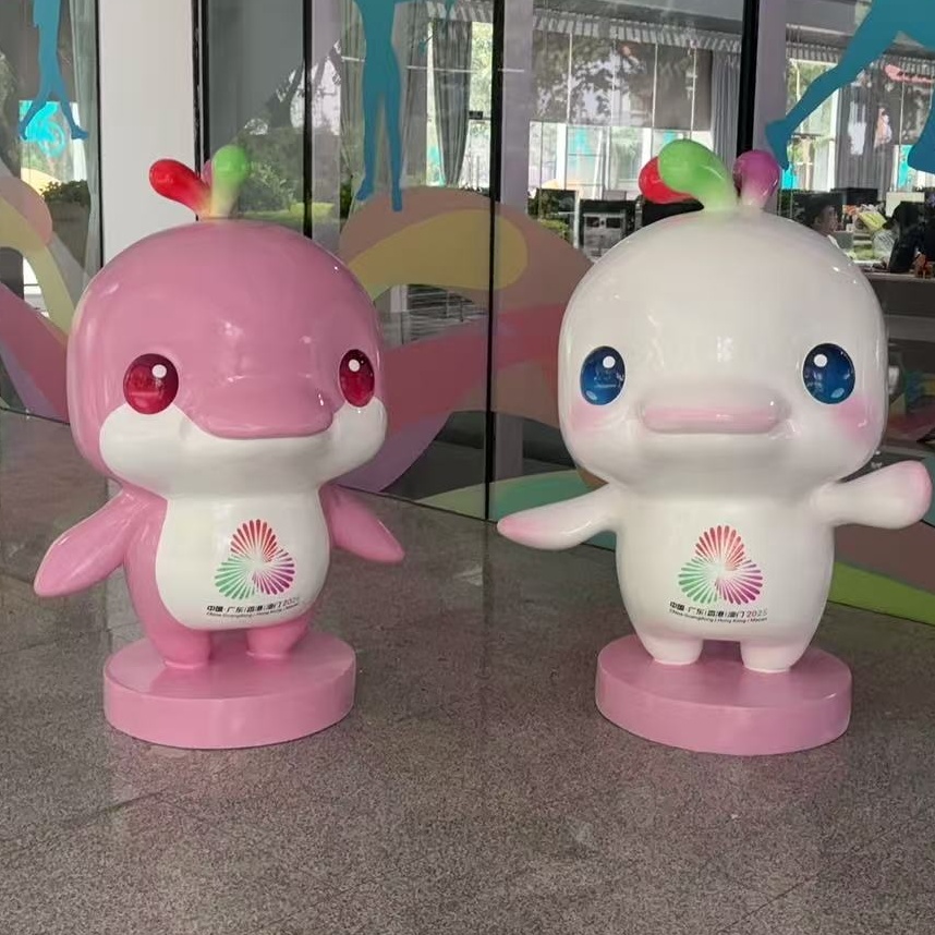 现货全运会吉祥物雕塑摆件