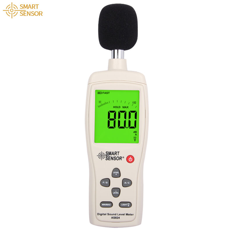 希玛AS824分贝仪专业工业噪音计数字噪音测试仪高精度AS-824分贝
