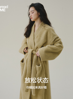 睡袍女情侣睡衣加厚长款法兰绒男浴衣珊瑚绒浴袍秋冬季2025新款冬