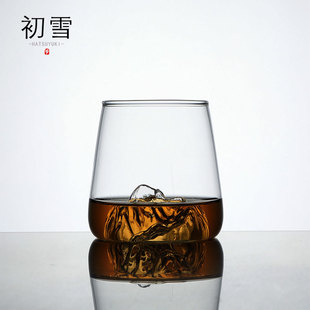 {絮雪临春岸 参差间早梅}中古杯茶杯酒杯威士忌杯咖啡杯马克杯ins