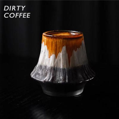 Dirty之王中古玻璃美式脏咖啡杯