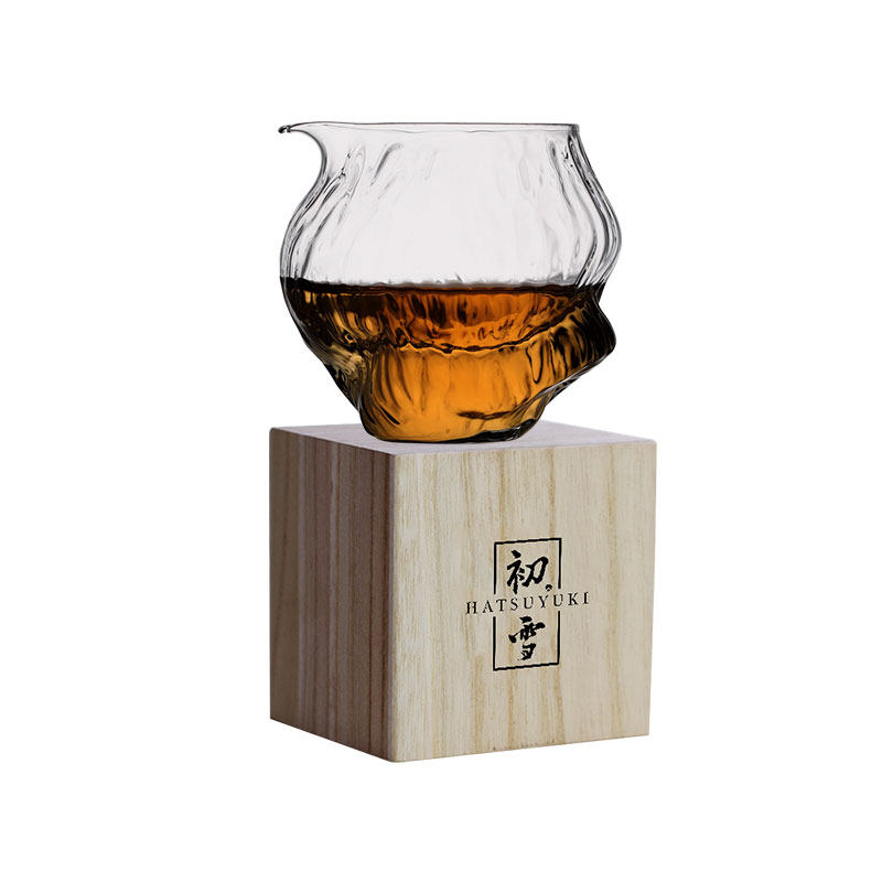 初雪皱云公道杯 Hatsuyuki纯手作玻璃器日式侘寂分酒器耐热分茶器,餐饮具,公道杯,淘宝优惠券,粉丝福利购,淘宝优惠卷